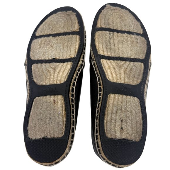Coach Rhodelle Black Leather Espadrilles – Women’s Size EU 38 / US 8 – Pre-Owned - Picture 7 of 11